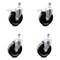 Service Caster 5 Inch Phenolic Swivel 12mm Threaded Stem Caster Total Lock Brake SCC, 2PK SCC-TSTTL20S514-PHS-M1215-2-S-2 - alternate 2